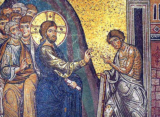 Sixième dimanche du Temps ordinaire- Année Paire    dans Bible jésus-guérit-un-lépreux