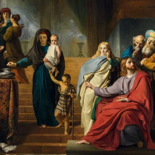 Francois-Joseph_Navez_obole_veuve_1840