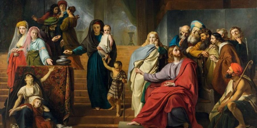 Francois-Joseph_Navez_obole_veuve_1840