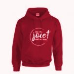 sweat capuche rouge