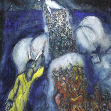 moise mer rouge chagall