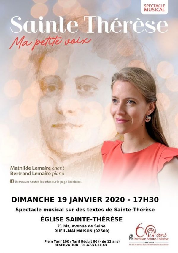 Spectacle musical sur sainte Thérèse PAROISSES CATHOLIQUES DE RUEIL