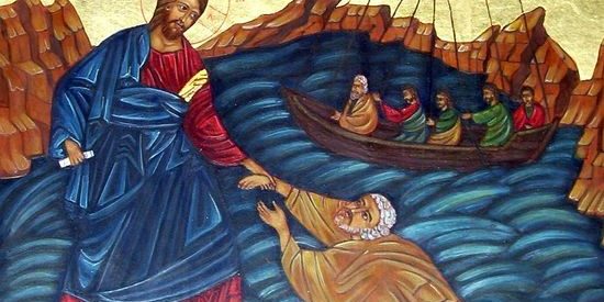 09 08 Jésus marche sur les eaux