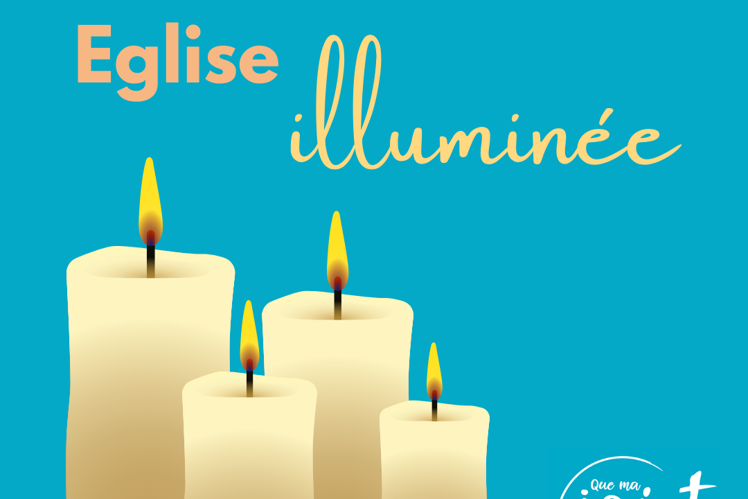 eglise illuminée