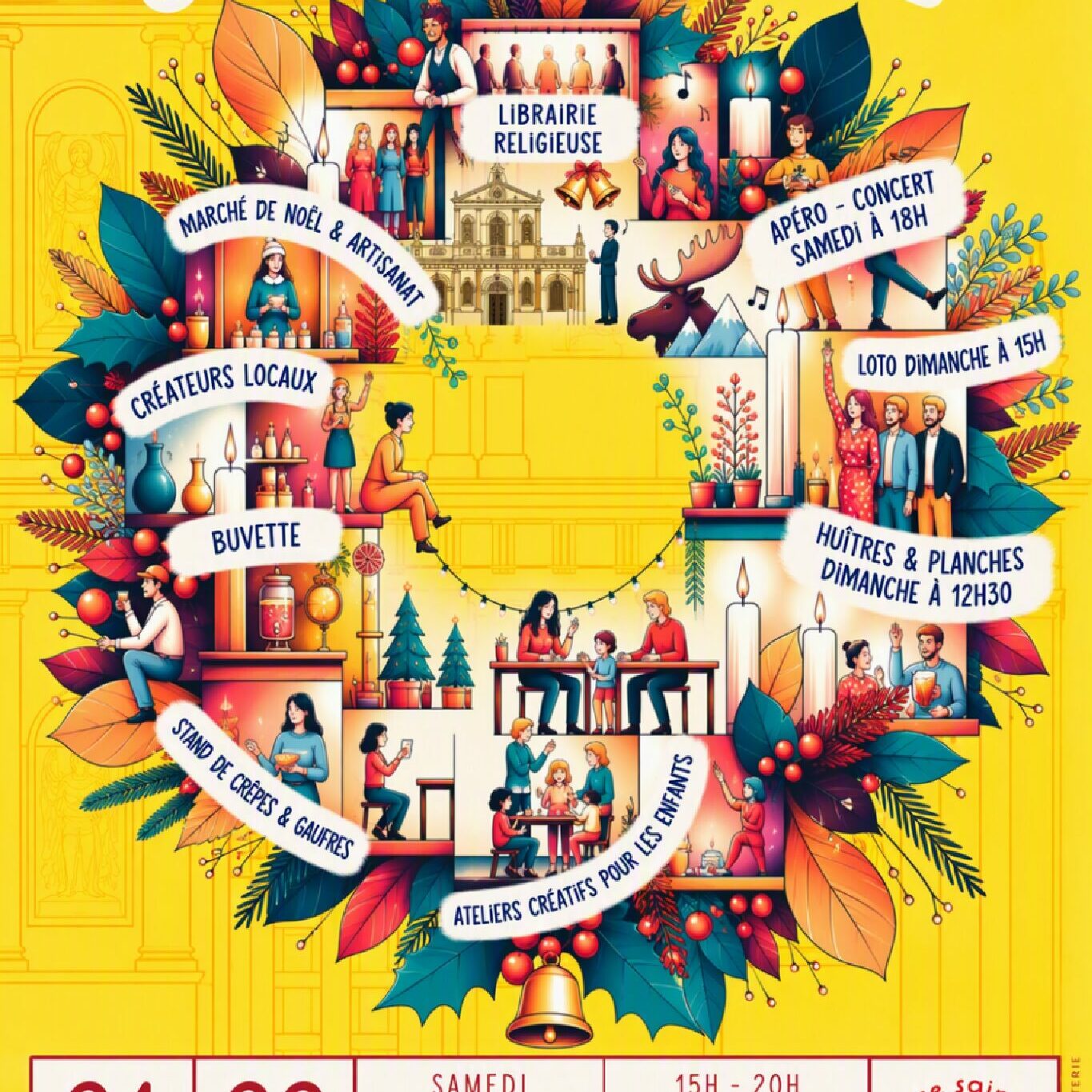 Affiche journées d’amitié