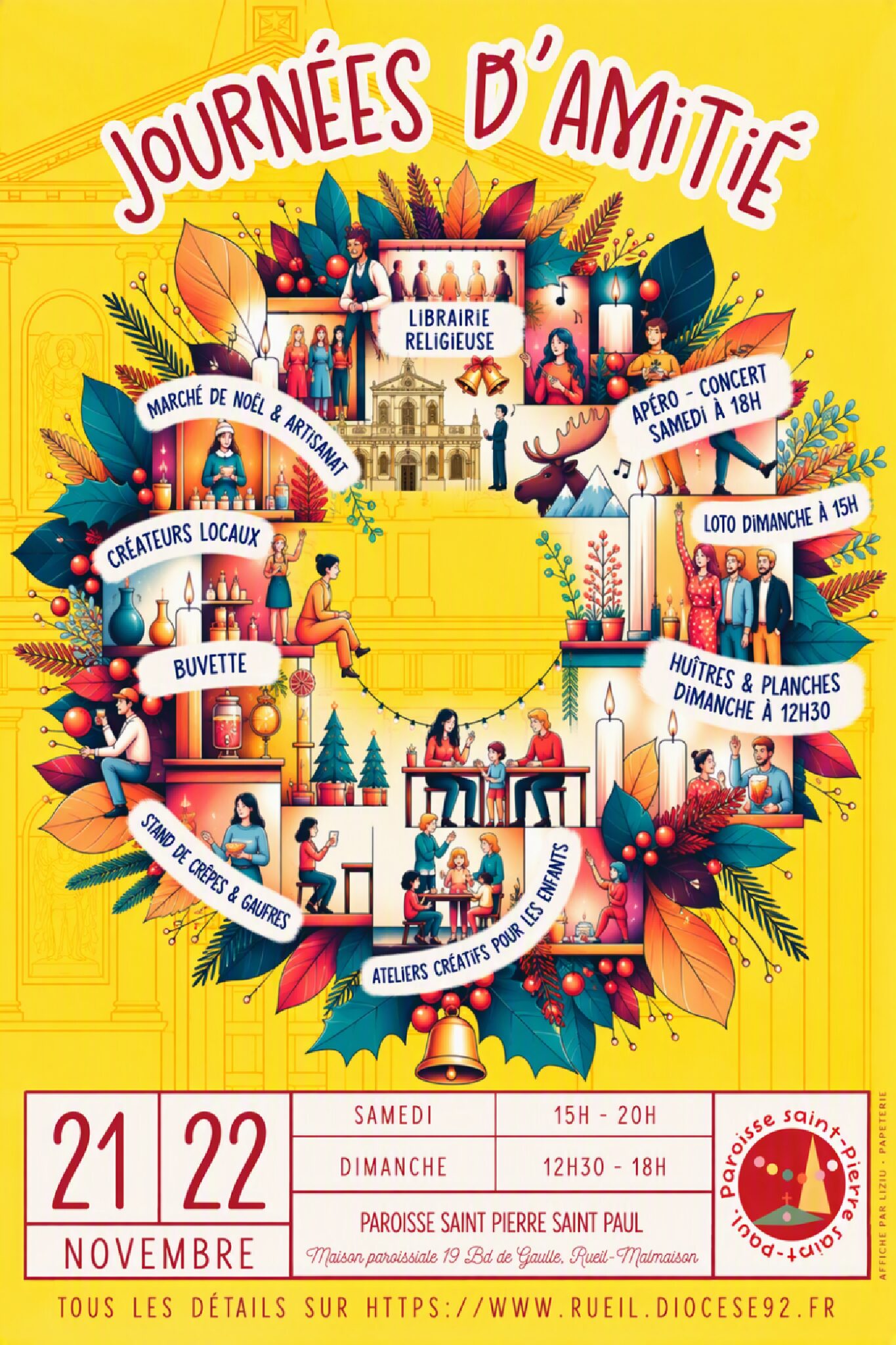 Affiche journées d’amitié